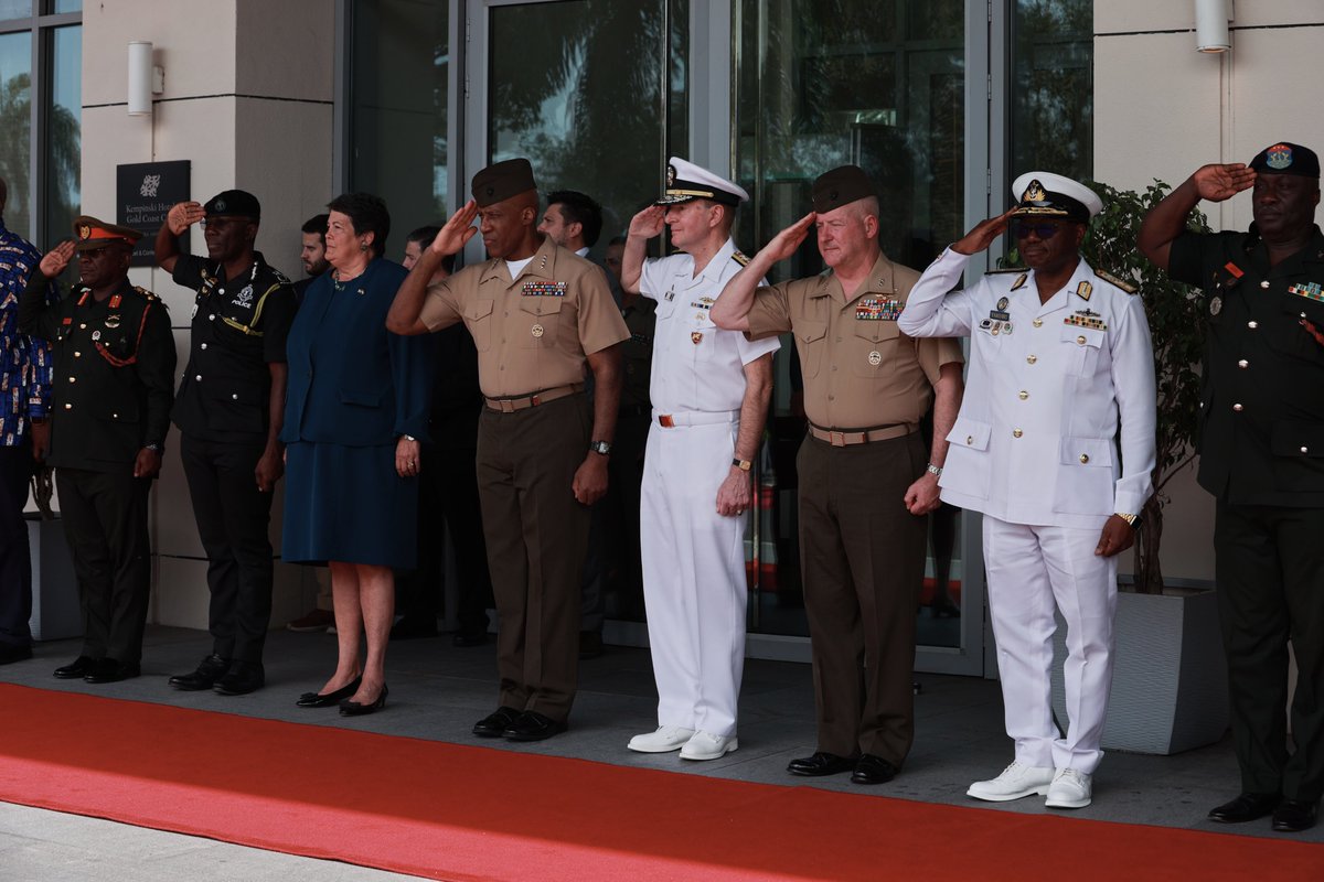 Partners, Allies Mark Conclusion of First AMFS/NILS-A Combined Event in Accra, Ghana Read more here👇 navy.mil/Press-Office/N…