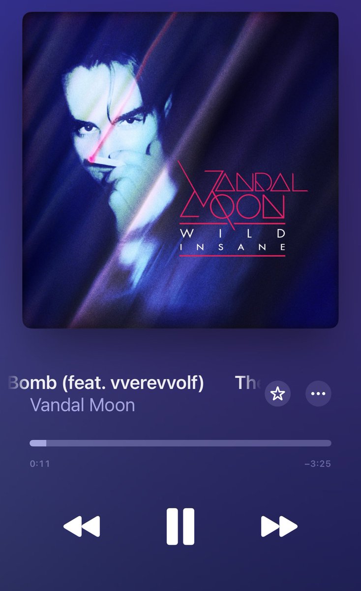 Listening to this jam by @VandalMoon - the feel and vocals...just a whole mood! Thanks for making forever music