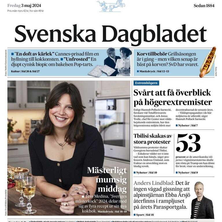 Svårt att få överblick på högerextremister @SvD #TomorrowsPapersToday