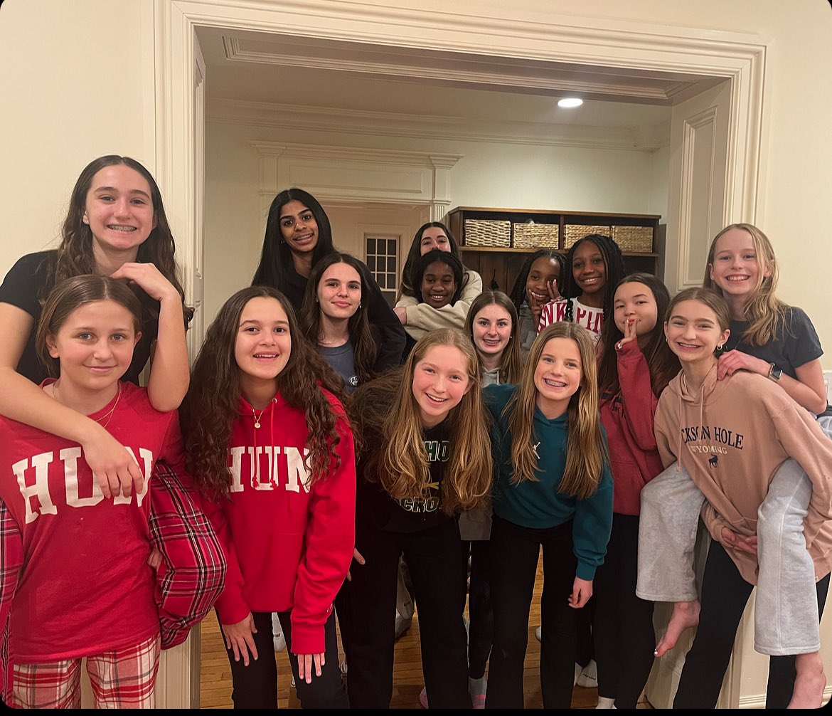 #tbt to MS’s end of season party! Thank you to the Cattaneo family for hosting. Congrats girls on a dominant winning season. MS be on the lookout for an email from Coach Kennedy & Coach Costello with info on summer camps & opportunities! 🏀
#HerAtHun #HunStrong #basketball