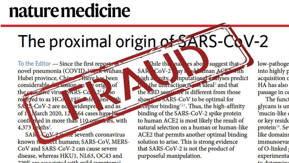 '[T]he evidence supporting natural spillover has always been thin. Conversely, the evidence pointing to a lab leak has always been compelling and has grown substantially more persuasive with time.' The Lie of the Century: The Origin of COVID-19 heritage.org/public-health/…