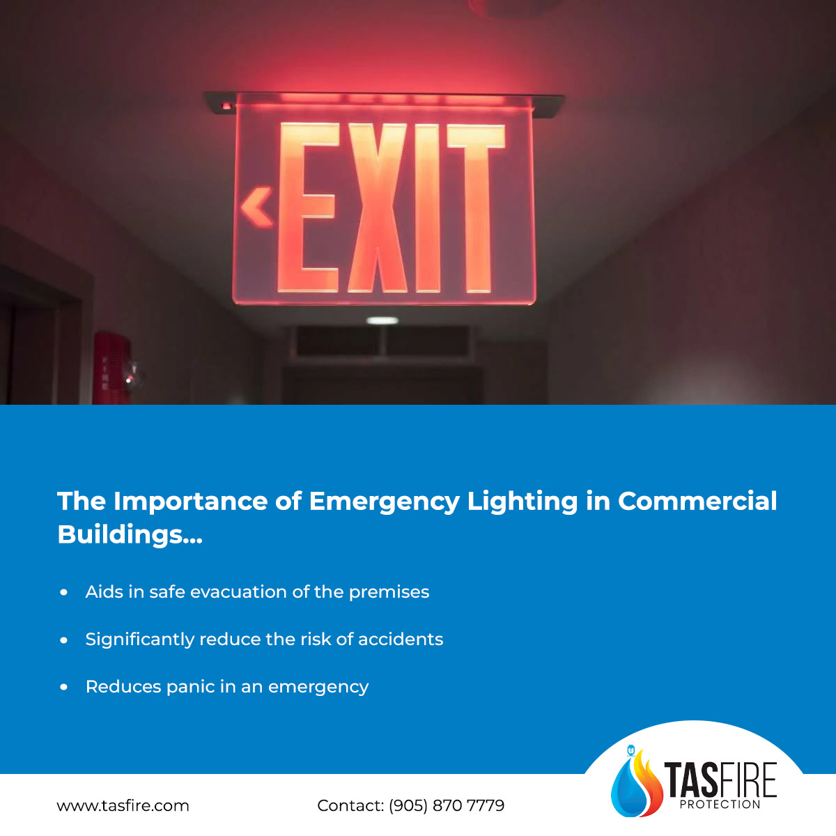 Tas Fire Protection... - The Importance of Emergency Lighting in Commercial Buildings…
LEARN MORE... tasfire.com/the-importance…
#lighting #emergencylighting #securitylighting #safety #securitysystems #weston
#florida #southflorida #fortlauderdale