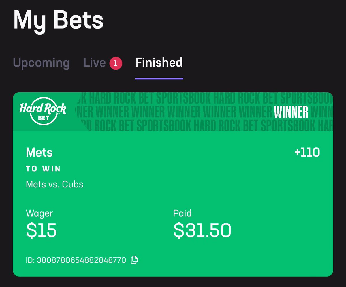 Another bet won, guys!!! Let’s goooo!!!