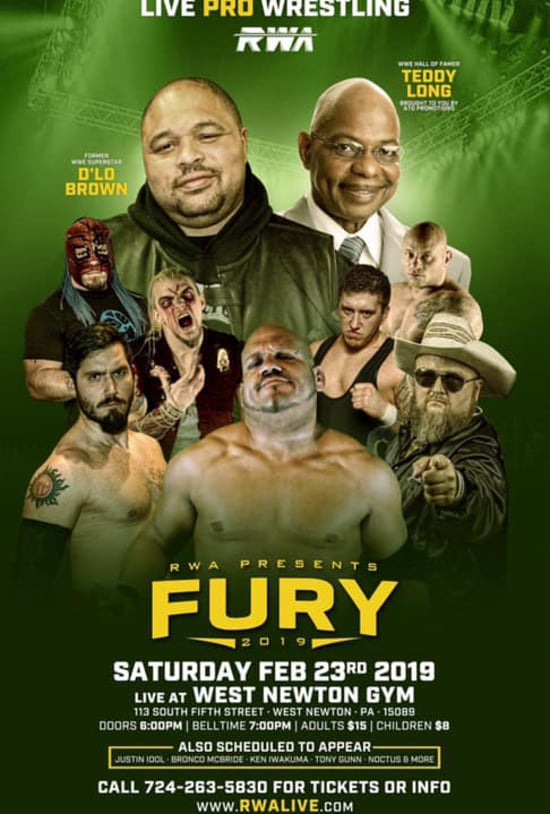 See RWA Fury 2019, available now on DVD, VOD, Digital Download and the Indy Wrestling Network! bit.ly/3xNjjWL