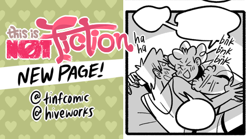 (Return of the kaomoji) This is what I see on this pg: (((o(≧∇≦)o))) NEW TINF update! thisisnotfiction.com/comic/ch-30-pg… 

💚 main: thisisnotfiction.com
💚 #tinfcomic #hiveworks