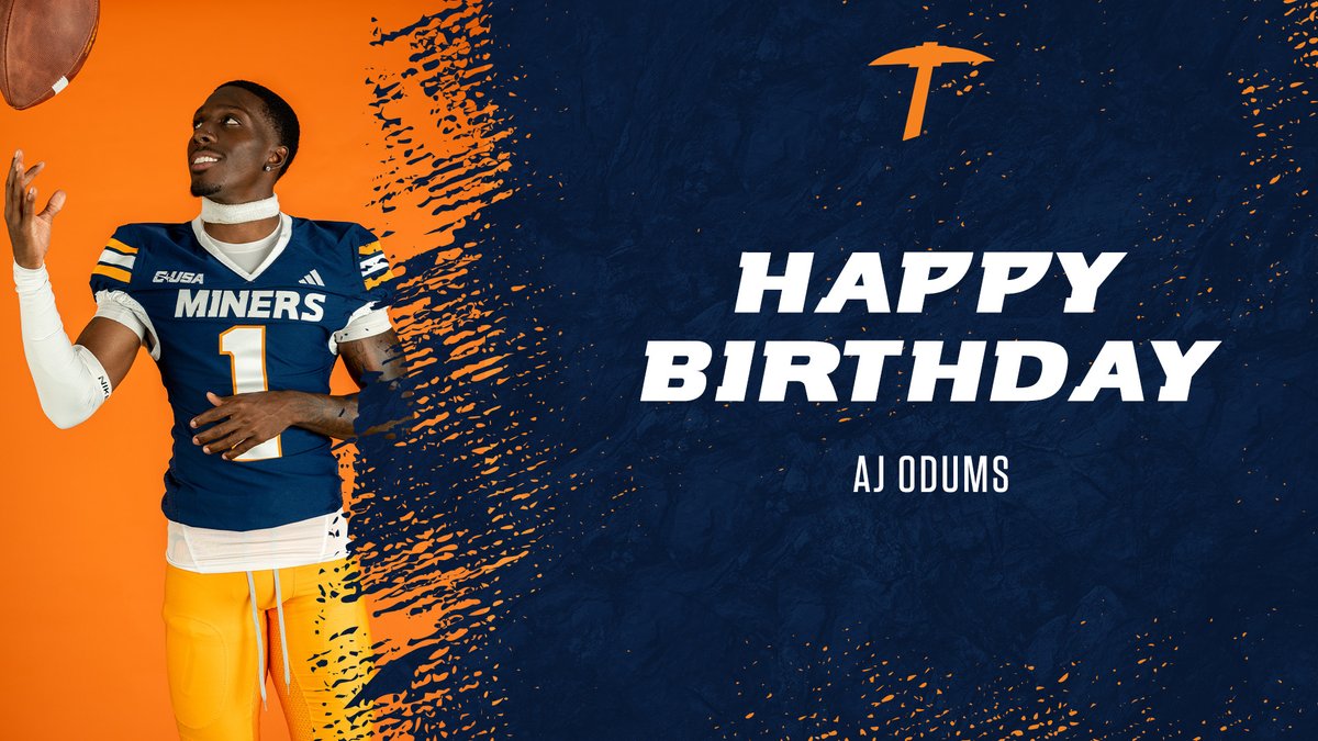 Happy birthday to Cornerback, AJ Odums‼️⛏️

#WinTheWest | #PicksUp @AjOdums