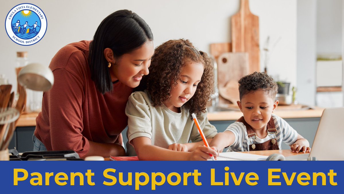 Gain valuable insights and resources that will help you support your child’s education at home over the summer by joining #CVESD's Parent Support Live Event on May 14, 2024, from 6-7 p.m., focusing on literacy, leadership, and innovation. Link to join: tinyurl.com/y3ynftd7