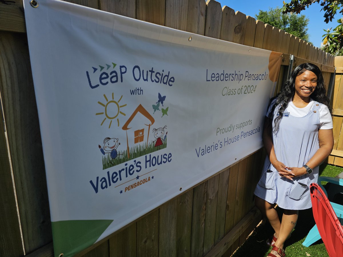 #Community. It’s just what we do. Congratulations to Community Health’s Director of Ancillary Services, Natasha Howard and the Leadership Pensacola Class of 2024 on a truly transformational class project: LeaP Outside for Valerie’s House.