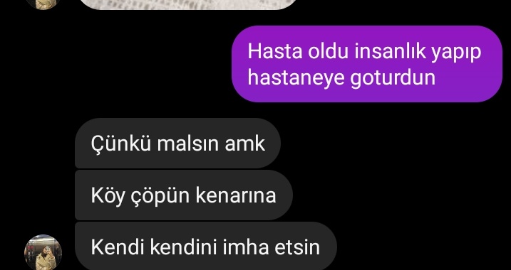 Eski sevgilimi hastaneye götürdüm diye bütün bu tantana