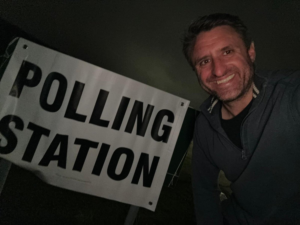 After a day of encouraging everyone else to do so, I've just managed to head out to the polling station and vote myself! Huge thank you to all the volunteers, activists, and staff at the polling stations who've helped make today happen.