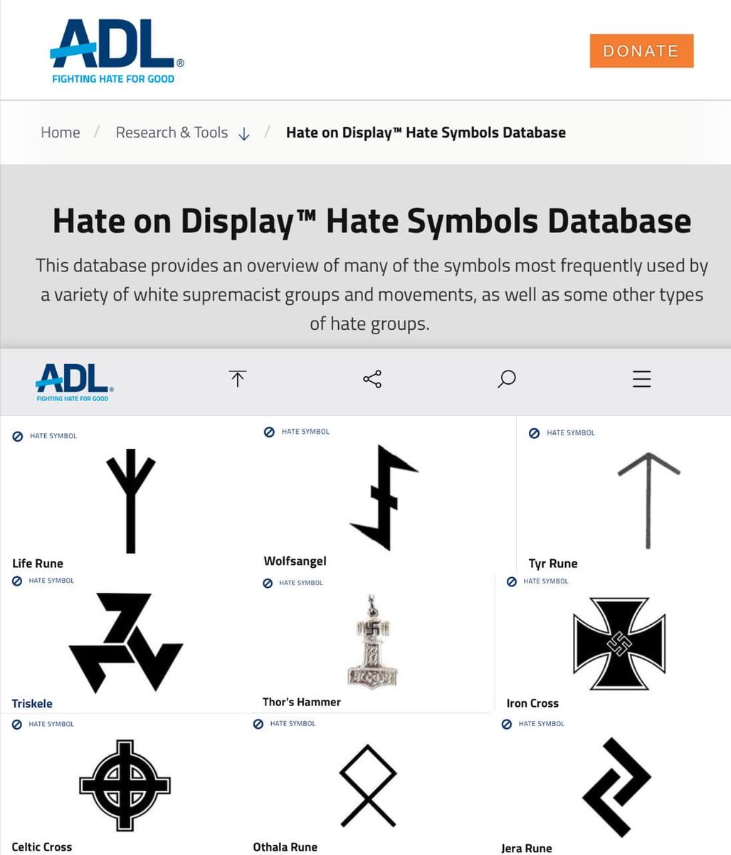 The ADL basically want to ban Northern European / Norse heritage
