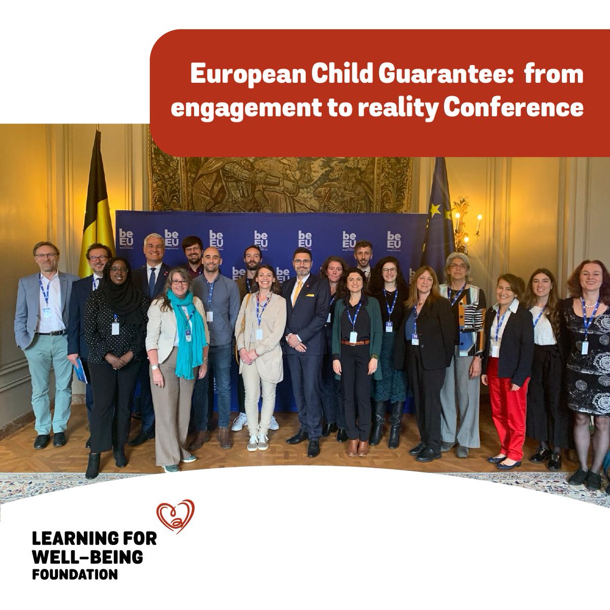 We were part of the @EU2024BE conference on the EU #ChildGuarantee. As part of the EU Alliance for #InvestingInChildren, we urge EU Member States to fully implement National Action Plans. 

Read our joint statement: bit.ly/3UHs2mo 

Let's unite for children's well-being!