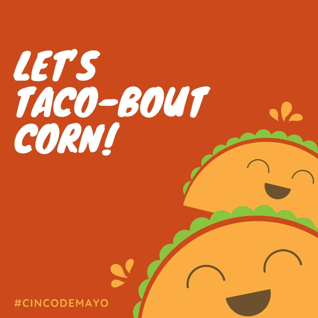 We like to taco 'bout corn every day, but on Cinco de Mayo, let's talk about the number one importer of U.S. corn - Mexico! They are also the top destination for U.S. distillers grains and a major buyer of U.S. ethanol. Learn more at grains.org.