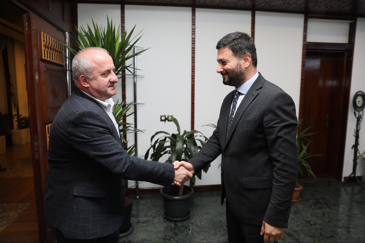 📌Dünya Balkan Dernekler Federasyonu Başkanı Recep Varol ve yönetimini belediyemizde misafir ettik. Nazik ziyaretleri için teşekkür ediyorum.