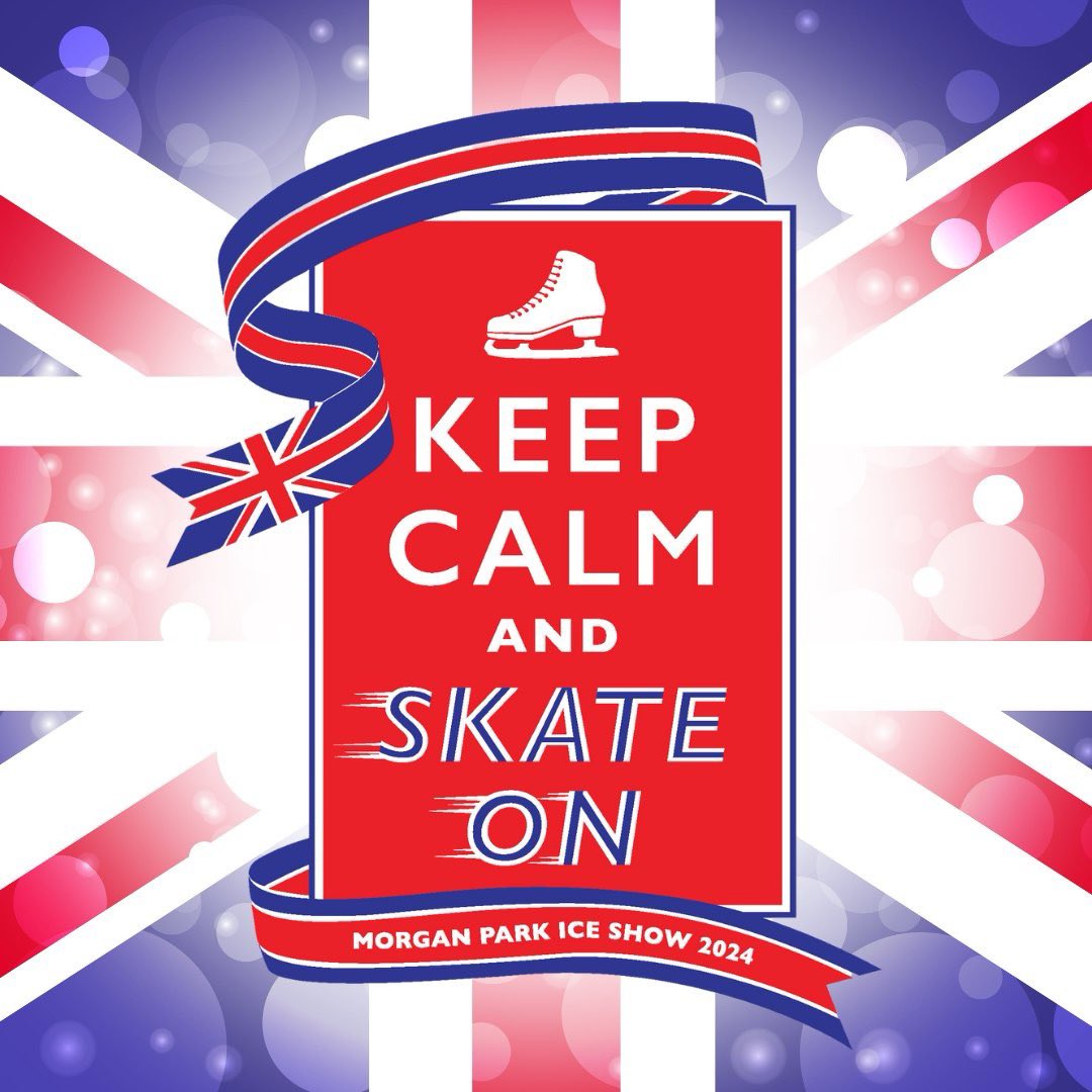 This Friday & Saturday, join us in celebrating our skaters at our Spring Ice Show: Keep Calm & Skate On! ⛸️🇬🇧 Friday, May 3rd at 7:30PM Saturday, May 4th at 2:00PM $10 General Admission Tickets $5 Seniors over 60 Tickets are available at the front desk.