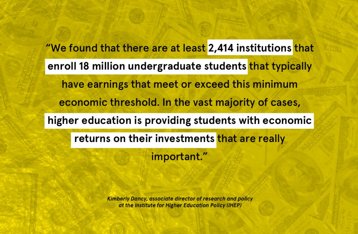 IHEPTweets's tweet image. By investing in affordability, we can increase #PostsecValue for students. Associate Director of Research and Policy Kim Dancy spoke with @volthighered about policy solutions: voltedu.com/student-experi… #DoublePell