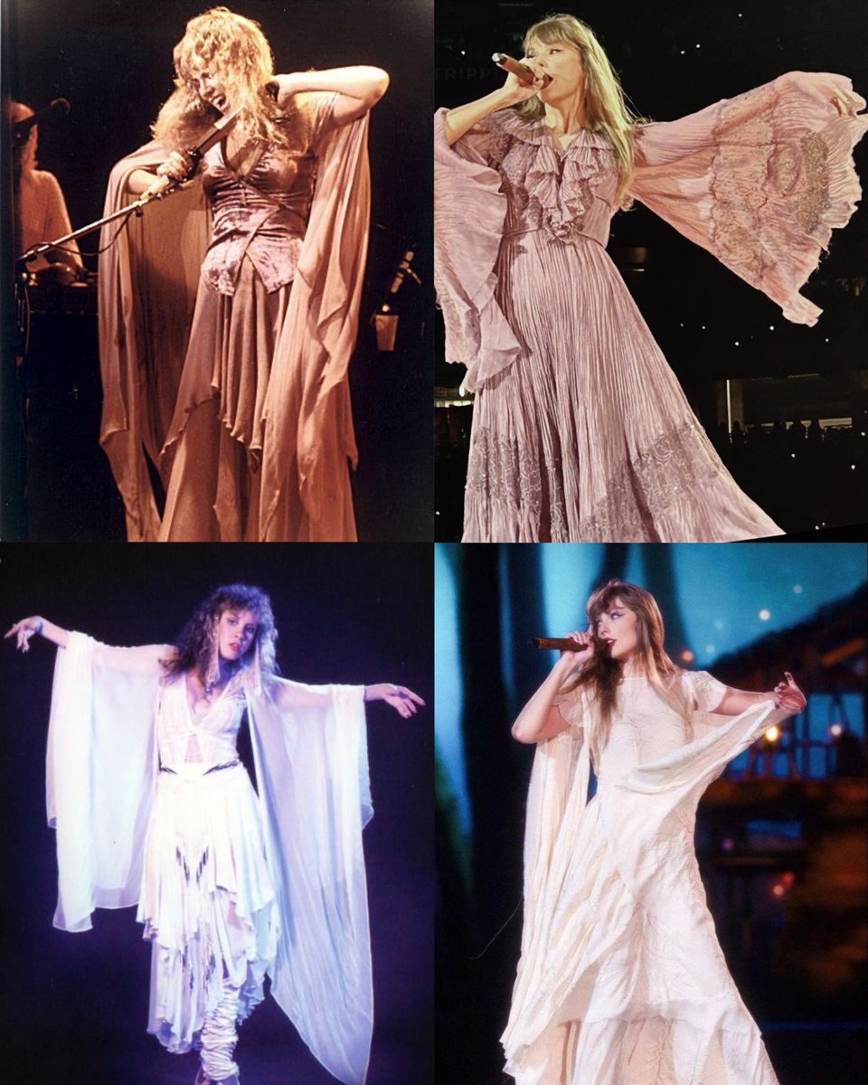 “you look like stevie nicks”