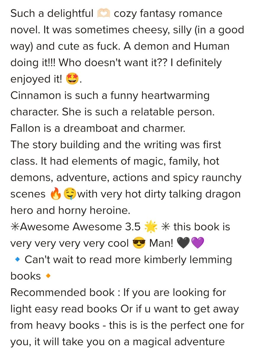 DEMON AND HUMAN DOING IT!!!! 😘🤤🤯🥵🔥🥰✨🖤
#booktwitter #Book #bookreviews #bookblogger #novel #reading #ReadMore #bookrecs #aprilbooks #Romance #booksandme #lovebooks #bookslover #demonandhuman #smut #fantasy #adventures