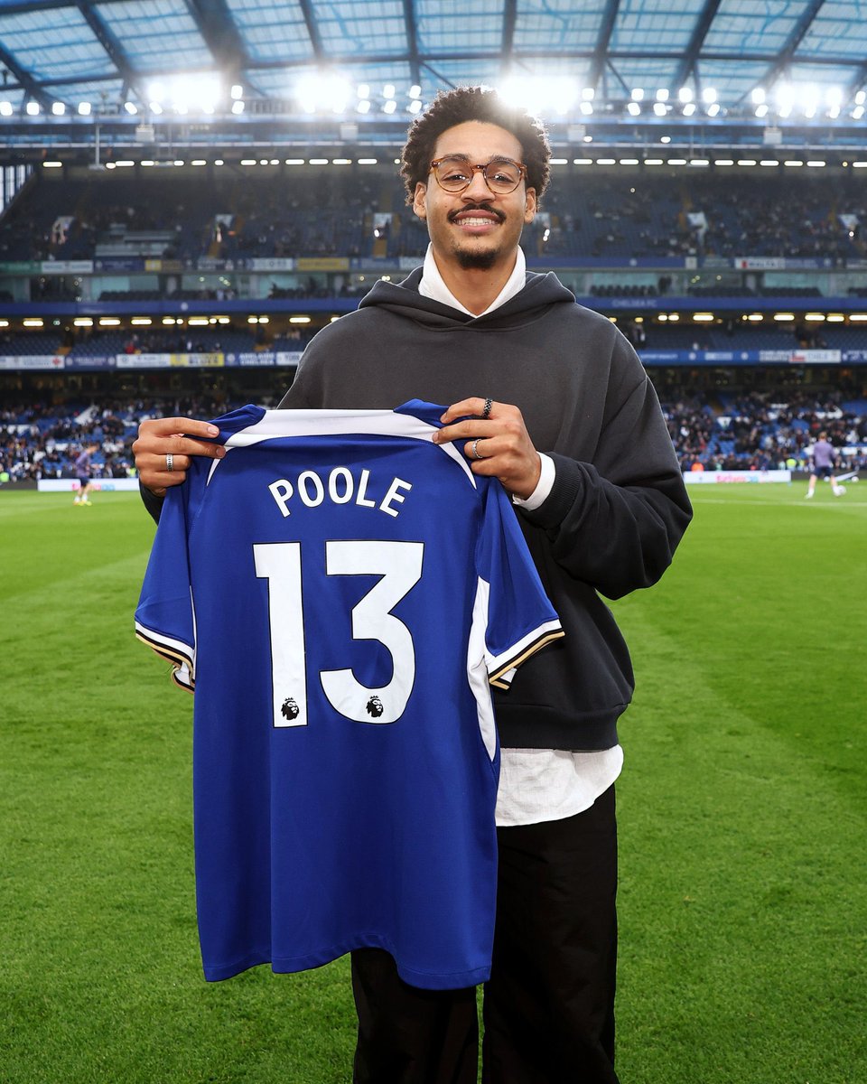 Jordan Poole, Chelsea - Tottenham maçı için Stamford Bridge'deydi.