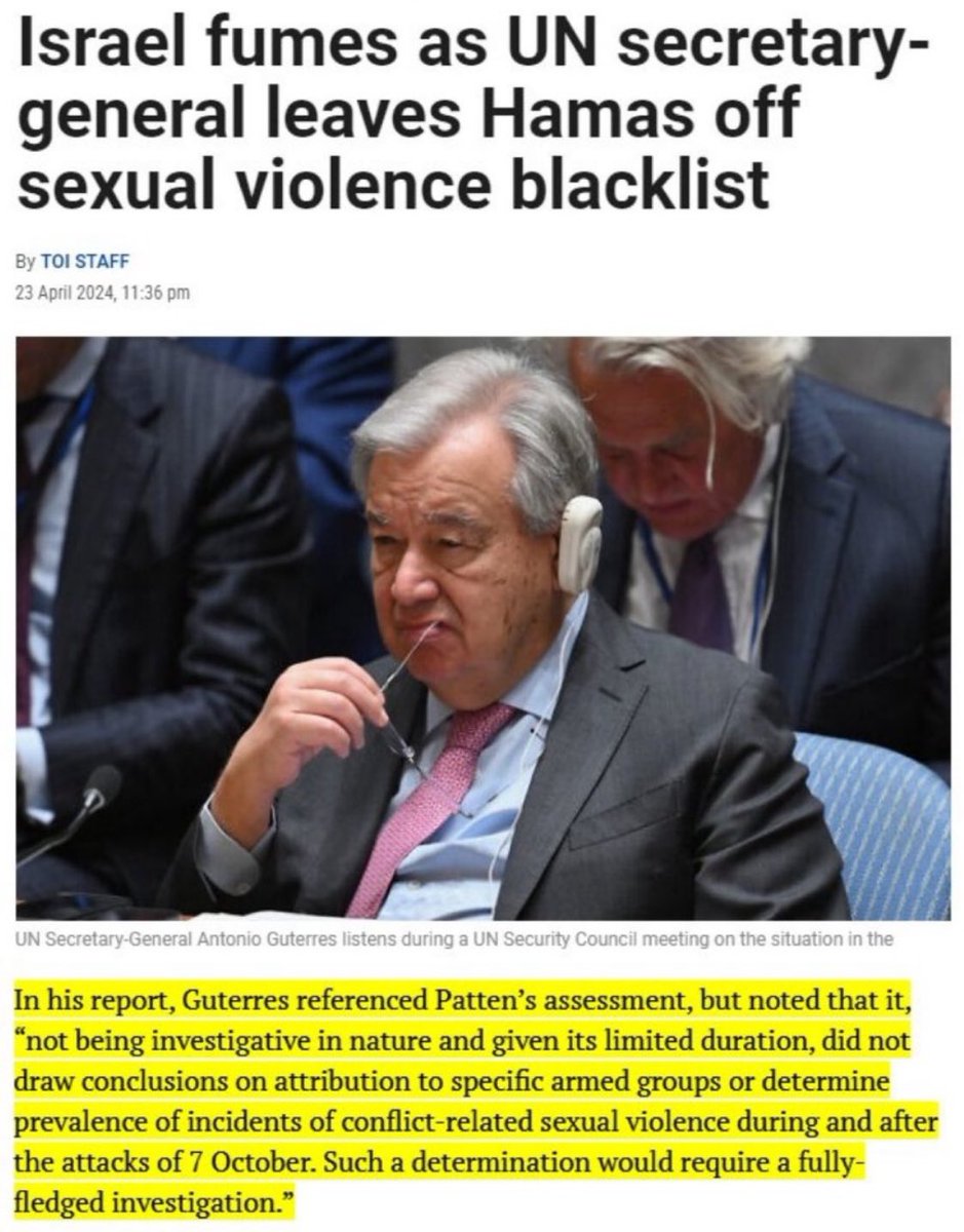 Antonio Guterres is a fucking pig.