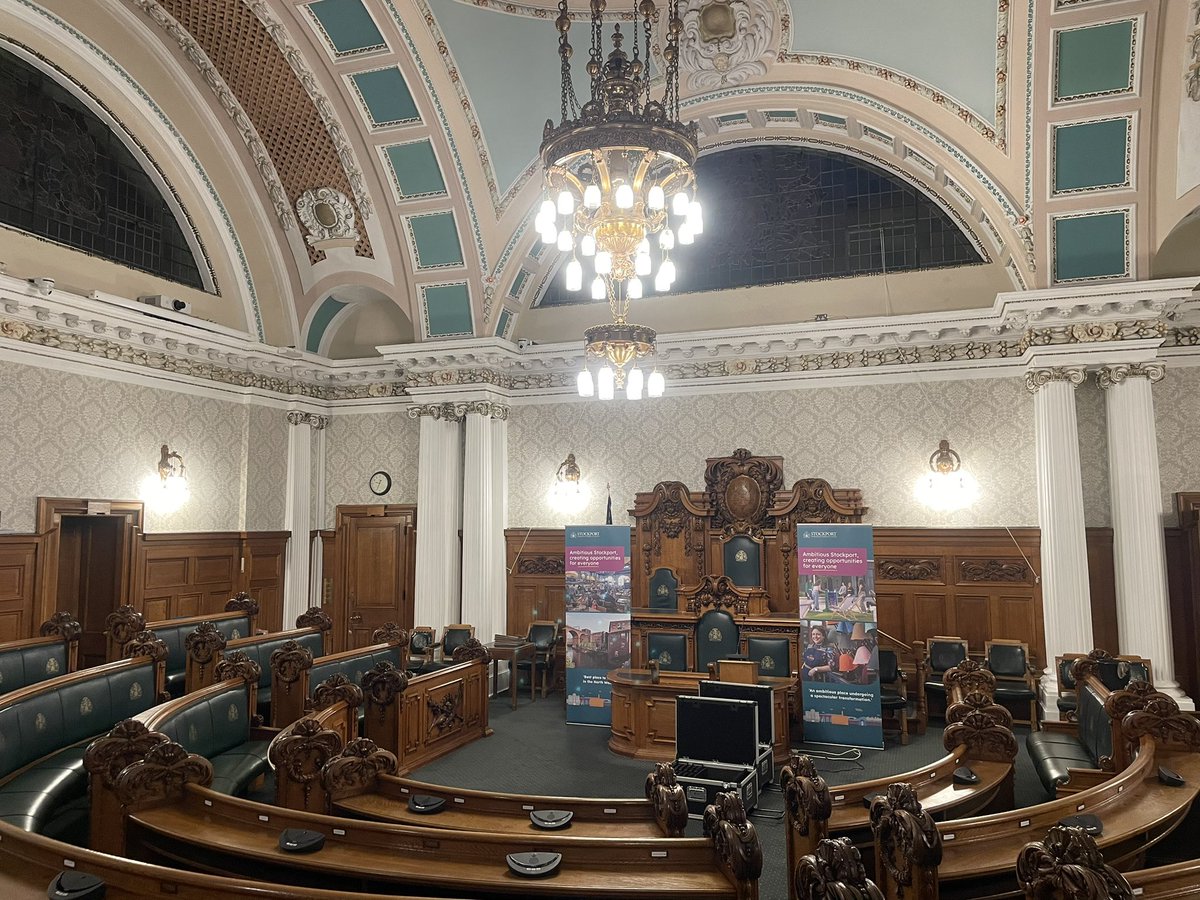 I’m at Stockport Town Hall tonight, covering the count here in this year’s #LocalElections2024 for @MM_newsonline 

#GMElects24