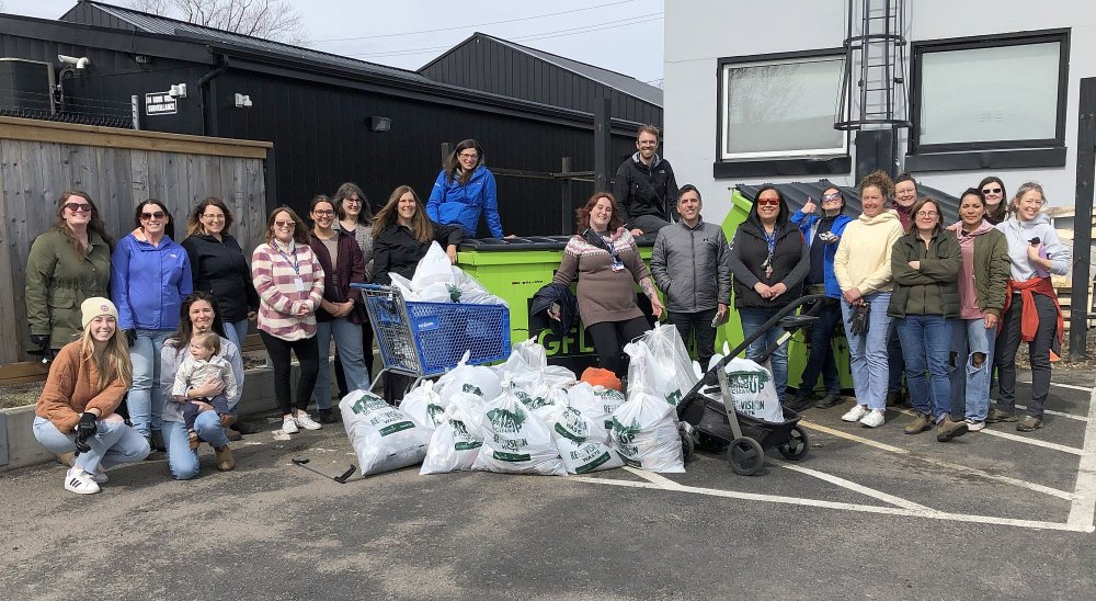 Today's Spring Up to Clean Up Launch drew a crowd! The yearly Spring Up campaign is funded by City of Thunder Bay & delivered by EcoSuperior. Want to do your own May clean-up with family, friends, co-workers? Contact EcoSuperior: 807-624-2140 or info@ecosuperior.org #springuptbay