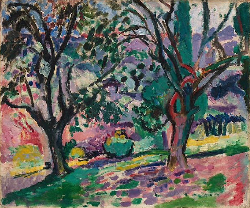 Henri Matisse (French, 1869–1954)
Olive Trees at Collioure
Date: Summer 1906
Oil on canvas, 46 × 55 cm
The MET
#Modernism #Masterpiece #Painting #Artist #ArtHistory #Artwork #Museum #Art #Kunst #Arte #BeauxArts #FineArt #Landscape #Matisse #FrenchArt