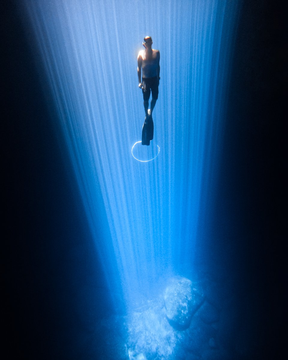Photo of the Day: Levitation 🤿 Shot on #GoProHERO12 Black by professional freediver + GoPro Subscriber @victordevalles to earn $500. #GoPro #GoProAwards #Freediving #Ibiza #UnderwaterPhotography