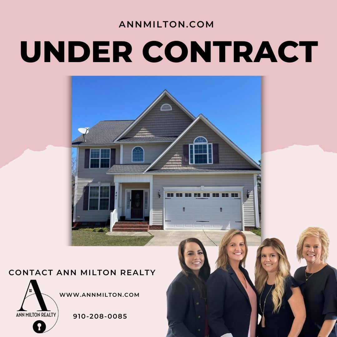 #UnderContract Congratulations to our buyers! Can't wait for them to close on this beauty. Give Ann Milton Realty a call to get started on your forever home. 910-208-0085
.
#annmiltonrealty #homesforsaleinharnettcounty #harnettcountyrealtors #buyingandselling #lovewhereyoulive