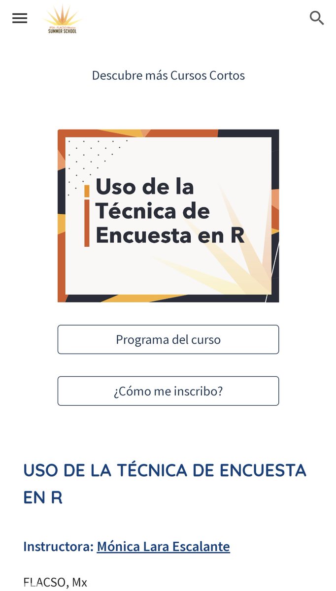 Si quieren aprender a diseñar encuestas revisen este curso: ipsa.flacso.edu.mx/courses/cursos…

 #SummerSchool 2024 #investigación #cienciassociales