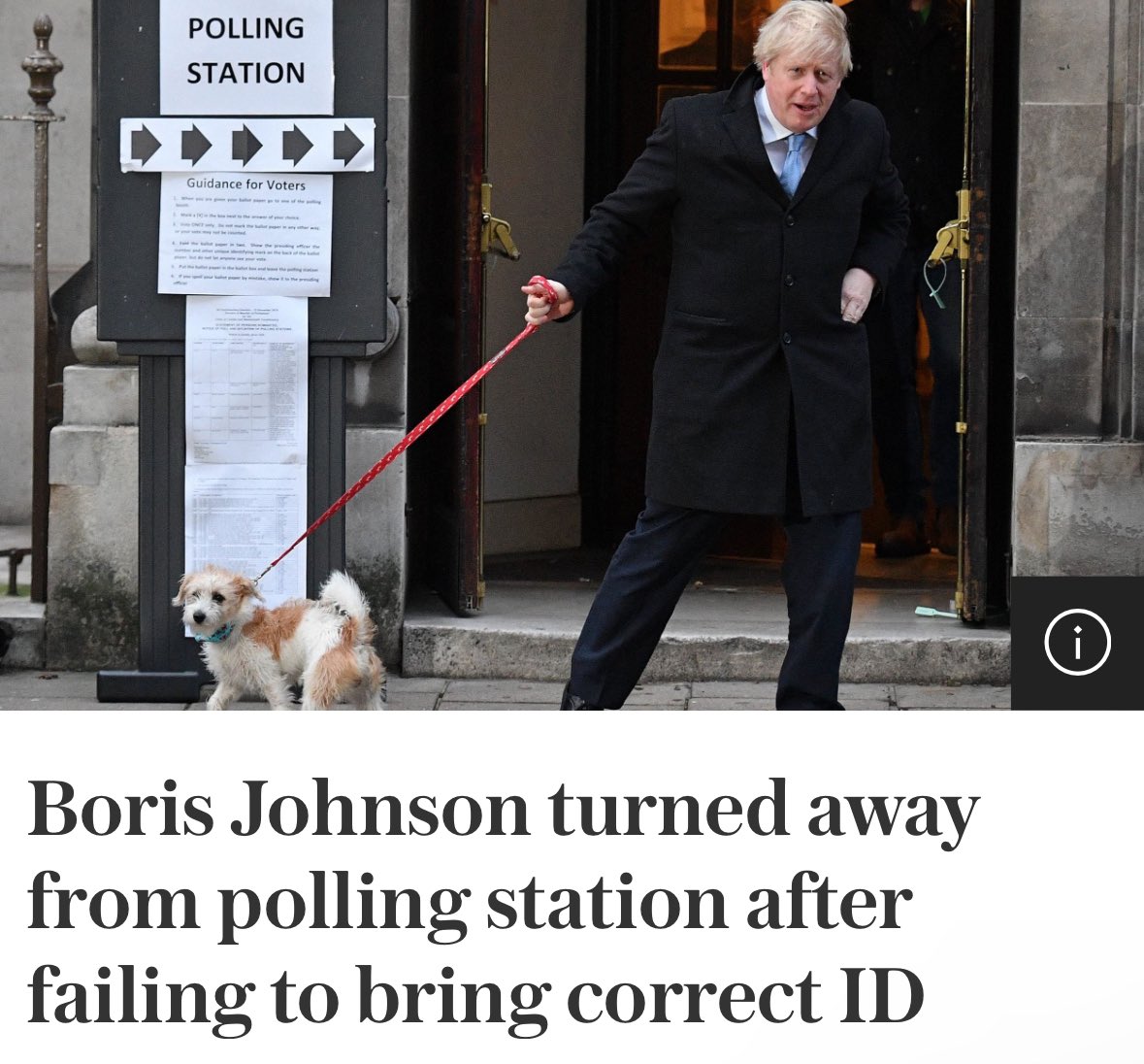 Boris Johnson in 2004 on why people shouldn't be forced to show their photo ID, vs Boris Johnson in 2024 falling foul of his own law forcing people to show their photo ID