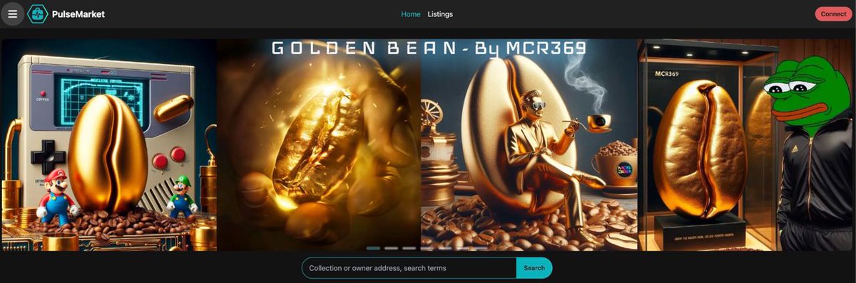 ⬣Magic Carpet Ride🫘☕️🥩🍺 (@magiccarpet369) on Twitter photo Thank you <a href="/PulseMarket_NFT/">PulseMarket</a> for the support and bringing awareness to the Golden #BEAN #NFT. That banner looks 🔥. We appreciate you guys & <a href="/War_Ants/">Schrootrunner</a> 🤝🪄🫘
#PulseChain
pulsemarket.app
hexoacoin.com/goldenbean/ - Not many left! Thank you <a href="/PulseMarket_NFT/">PulseMarket</a> for the support and bringing awareness to the Golden #BEAN #NFT. That banner looks 🔥. We appreciate you guys & <a href="/War_Ants/">Schrootrunner</a> 🤝🪄🫘
#PulseChain
pulsemarket.app
hexoacoin.com/goldenbean/ - Not many left!