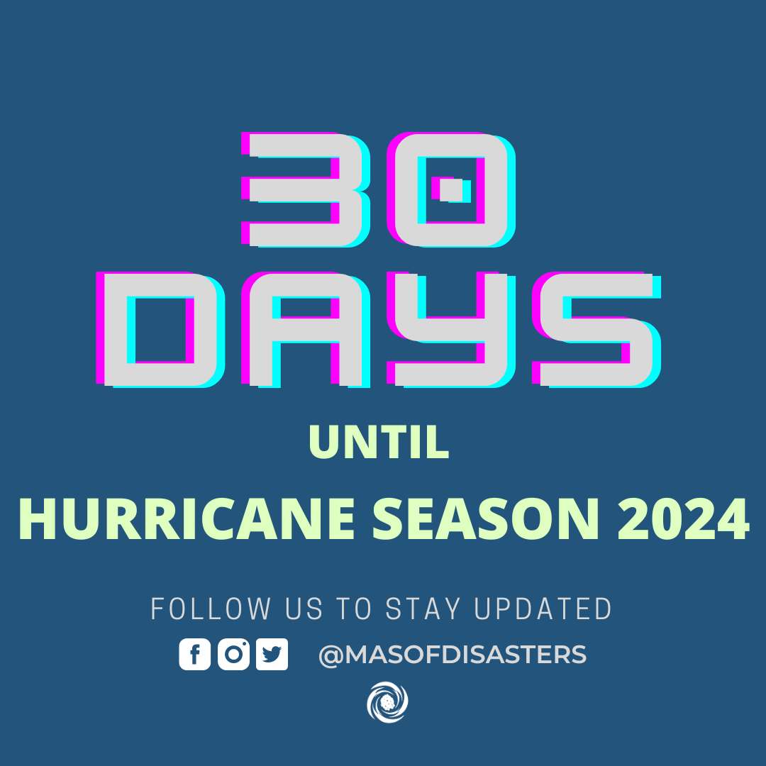 masofdisasters's tweet photo. ⚡☔We are 30 days aways from #HurricaneSeason2024. ⛈🌞
Being prepared for any emergency or hazard means planning ahead. Consider your daily activities and immediate essentials and create a plan that works for you and your family.
#GetReadyBahamas
#MasterofDisasters https://t.co/Y3cgneM9Un