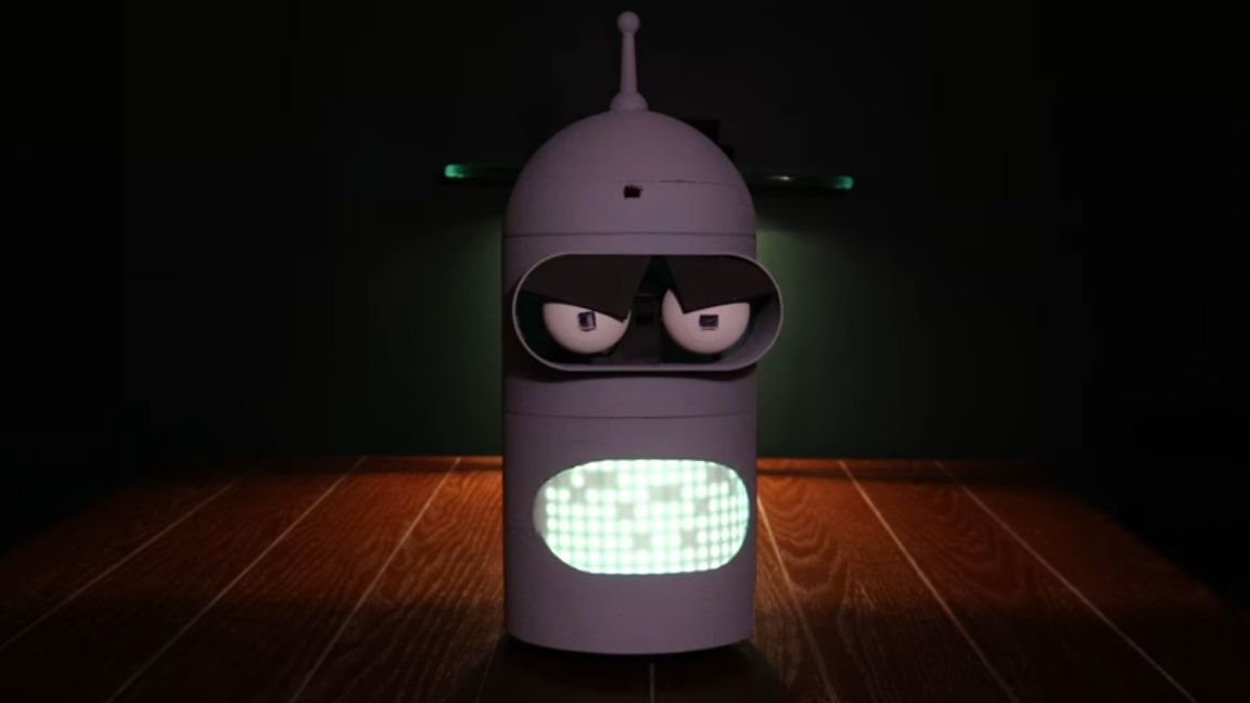 Raspberry Pi 5 brings Futurama's Bender to life as a ChatGPT powered personal assistant trib.al/8MSwjo0