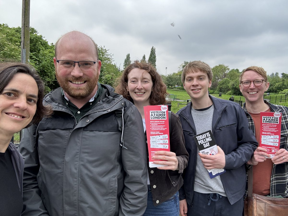 Fantastic day in Champion Hill with great support for @SadiqKhan & @LabourMarina