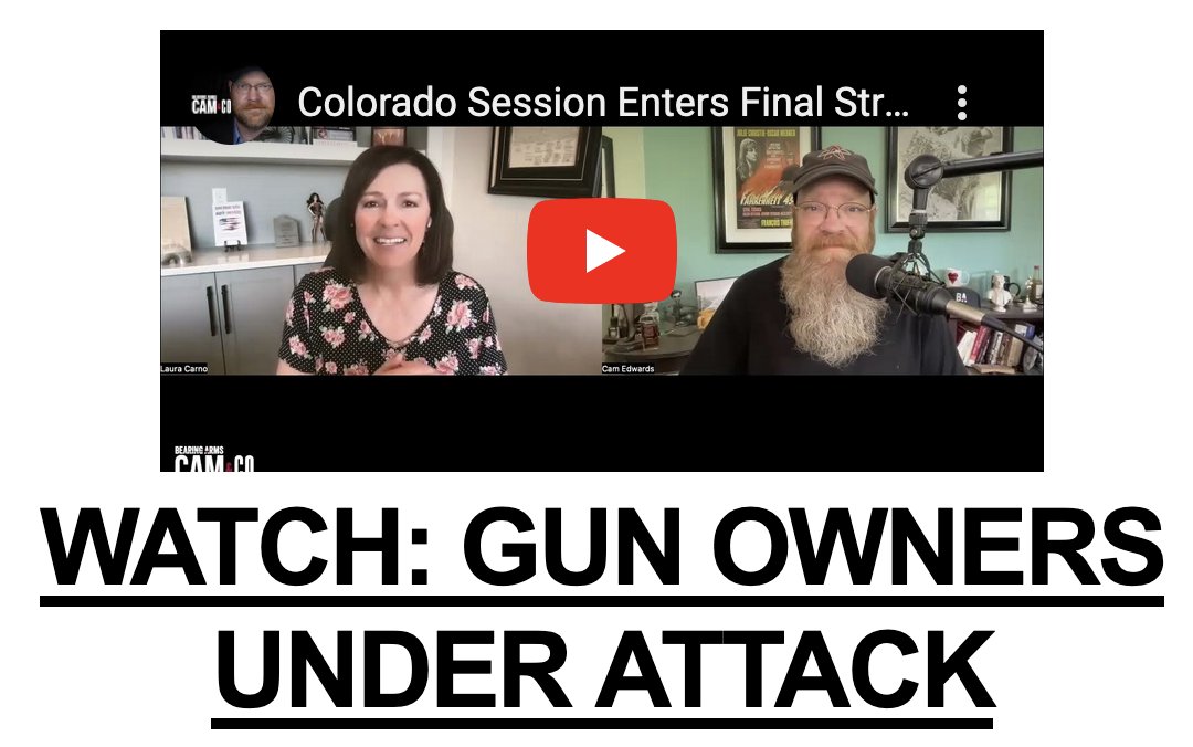 Complete Colorado afternoon update: @lauracarno & @CamAndCompany look at the unprecedented #coleg assault on gun owners #copolitics (Link in first reply)
