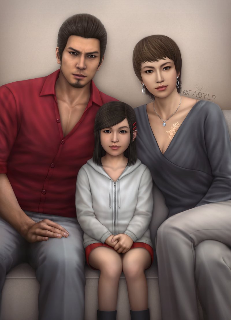 Family portrait

#kazumakiryu #harukasawamura #yumisawamura #ryugagotoku #rgg #likeadragon #yakuza #yakuzafanart