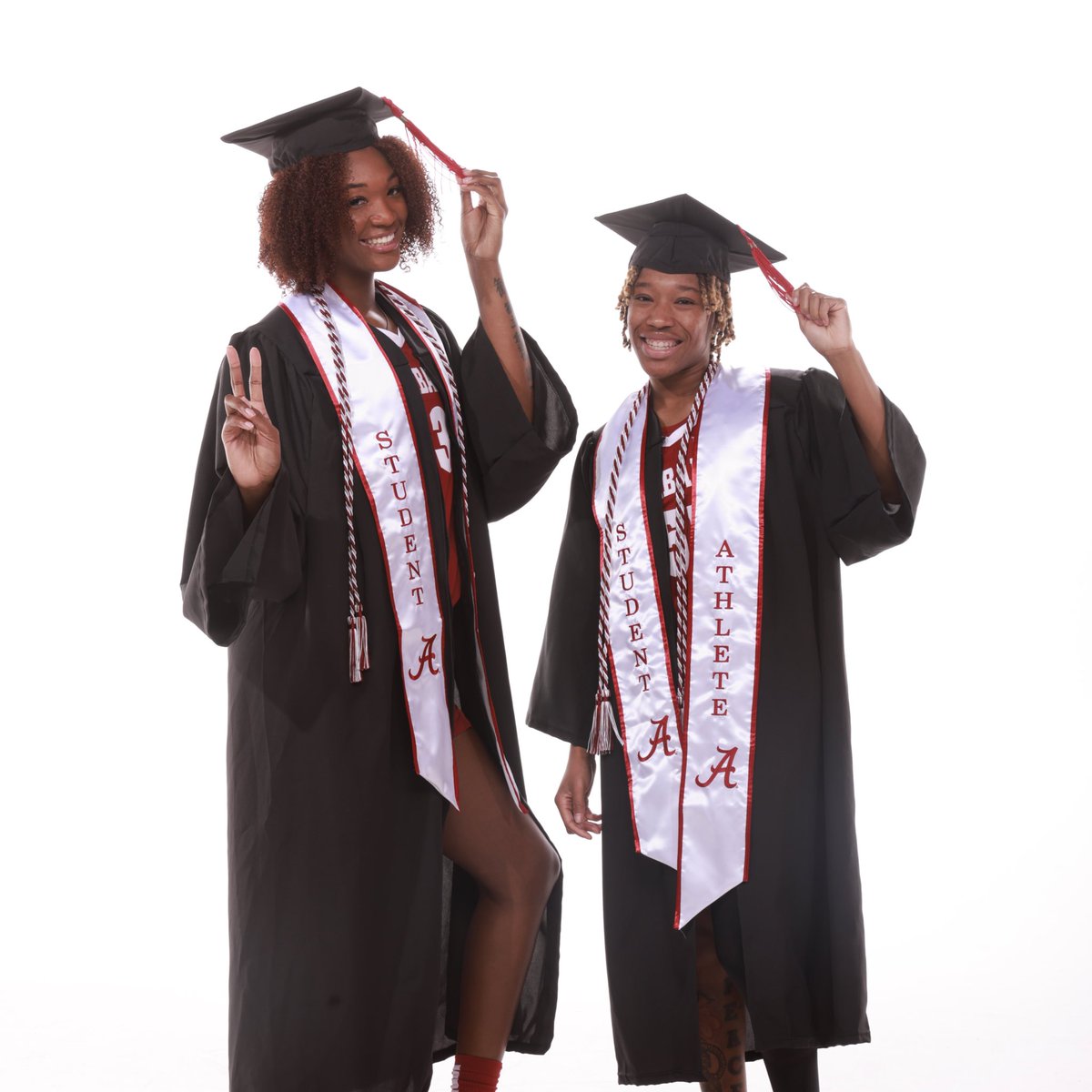 These two graduate tomorrow! So proud 🥹 #RollTide #GLG | @JCunn133 @Babyjordan_51