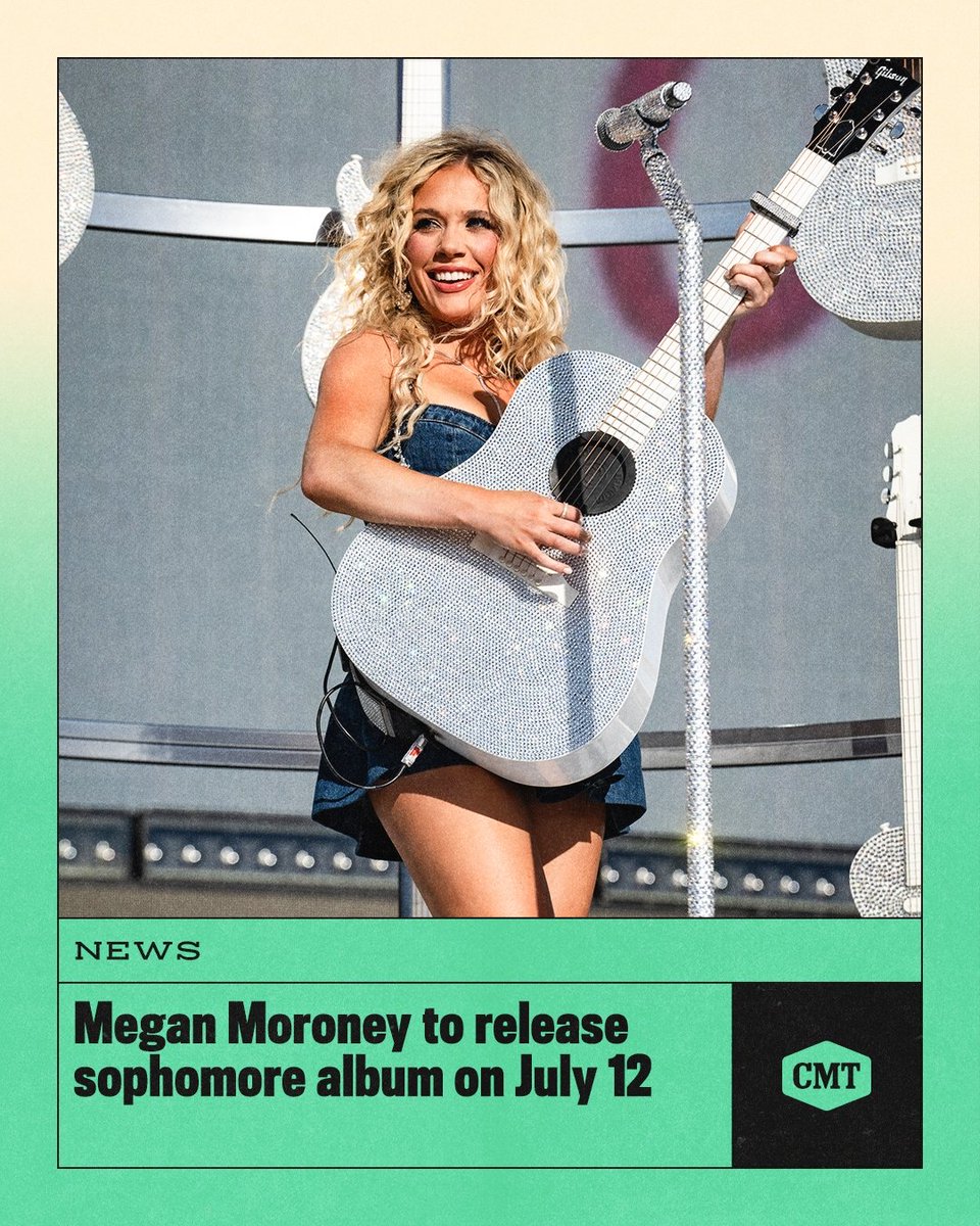 .@CMT The album is titled 'Am I Okay?' ... and no, we are not after hearing this news! So excited for @_megmoroney's new music 🥹