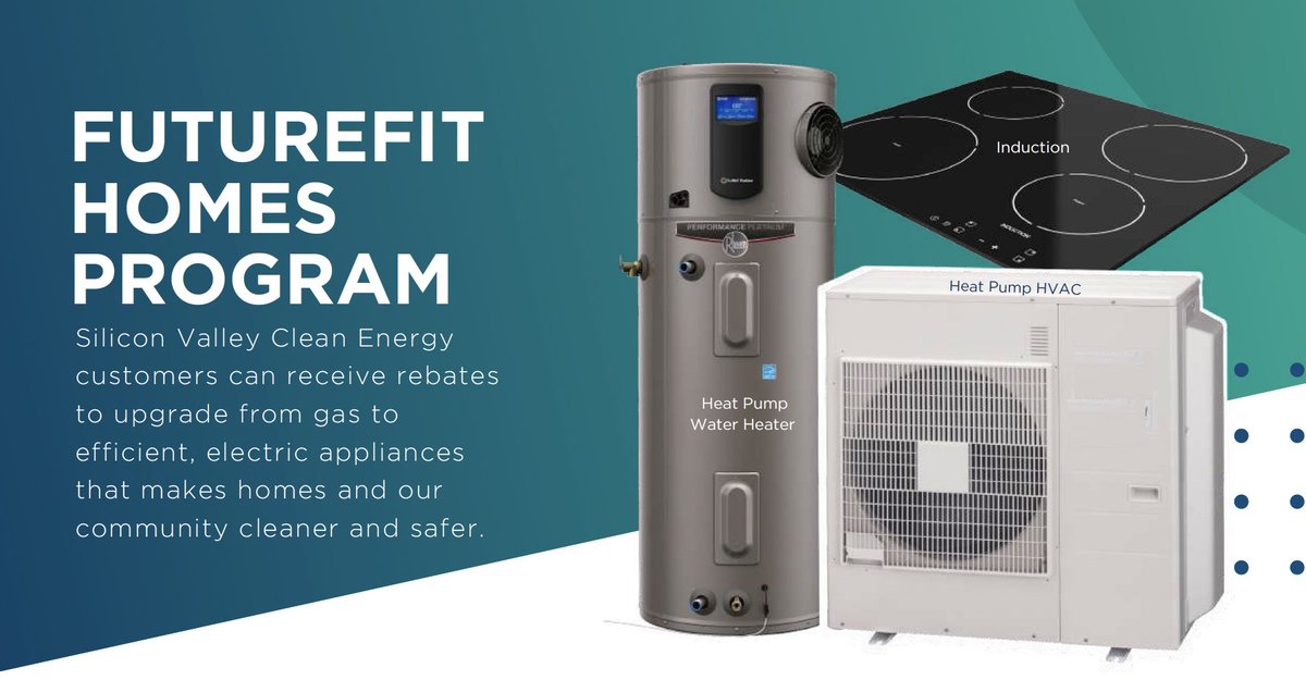 Heads Up #LosAltos! Induction appliances have been added to the SVCE Rebate Program. Silicon Valley Clean Energy's FutureFit Homes Rebate program now includes rebates for induction ranges/cooktops and cookware. 

➡️ Learn More: svcleanenergy.org/home-rebates/