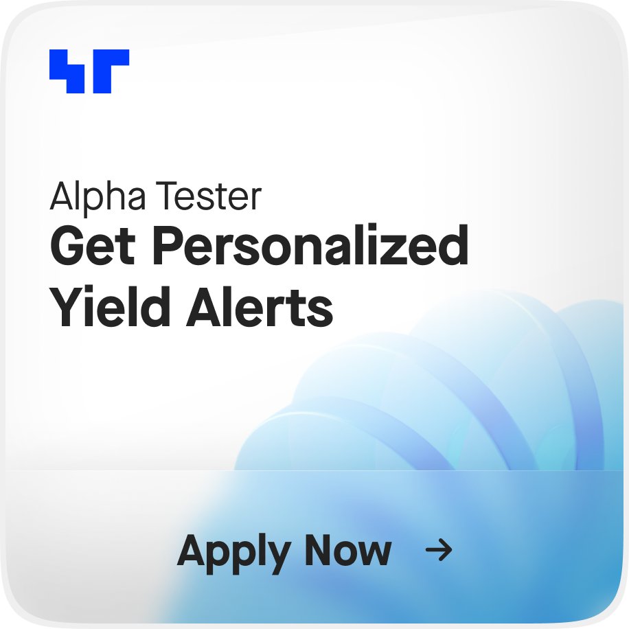 Got LSTs? 👀 Maximize your yield earning potential. Sign up to test our new feature - spaces are limited ↓ stakingrewards.typeform.com/to/yEFMZpAX