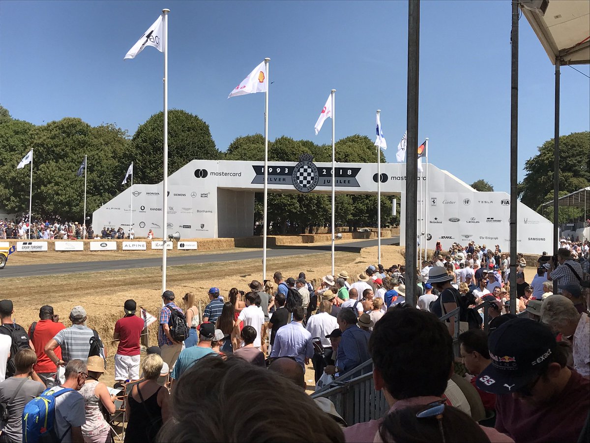 Absolutely buzzing to be heading back to the incredible event that is The Goodwood Festival Of Speed this summer. Always one of the best days ☀️ 🏎️ 🏁. #FOS #TheGoodWoodFestivalOfSpeed @fosgoodwood