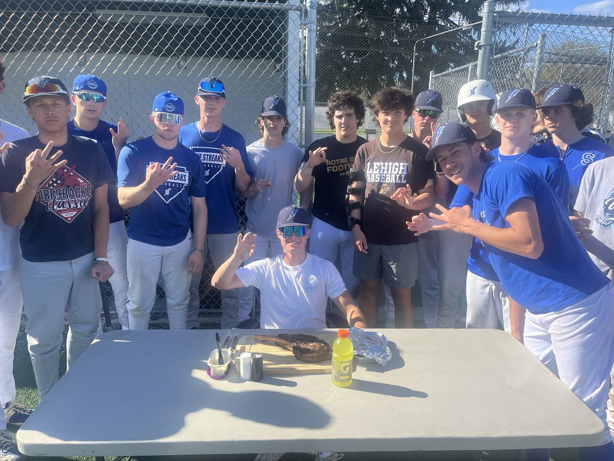 3 pitch inning STEAK DINNER!!! Jack Rigabar