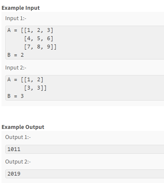 Day #15: Search in a row wise and column wise sorted matrix   
#codewithscaler #scalerdiscord @scaler_official
#CodeNewbie #Programming #DEVCommunity #Java #CodeChallenge #CodingLife #ScalerAcademy #datastructures #developer  #code #WomenWhoCode
Happy coding & tweeting!