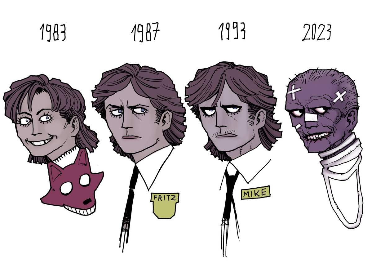 Who do you think aged better? #FNAF