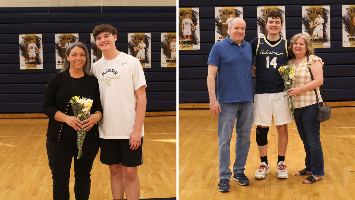 Congratulations to our volleyball team for their impressive 3-0 victory against Mount Pleasant High School during senior night this week! Thank you to our seniors for your contributions to the team! #delhs #diaa #salesianumathletics