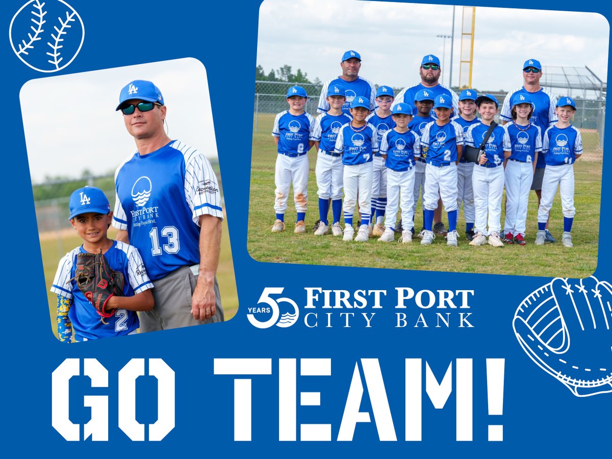 We are thrilled to show these pictures of the FPCB/Bainbridge Recreation 8U T-Ball Team! Our CEO, Scott Ewing, is proud to be a coach this season! Let's all come together to cheer on these young athletes! #PuttingPeopleFirst #CommunityBankDifference #ItMattersWhereYouBank