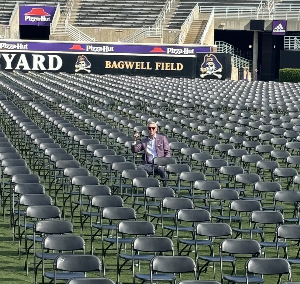 The stage is set, the chairs are placed…

#ECU24, ARRRGH you ready? 😎