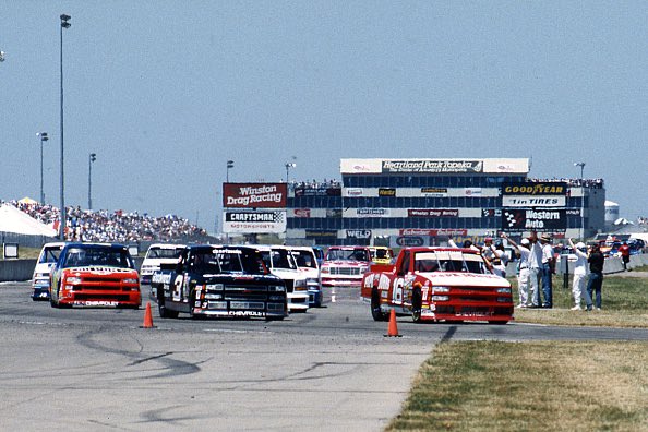 The @NASCAR_Trucks raced at Heartland Park in Topeka, Kansas from 1995 to 1999. Race winners: 1995: Ron Hornaday Jr. 1996: Mike Skinner 1997: Joe Ruttman 1998: Stacy Compton 1999: Mike Bliss