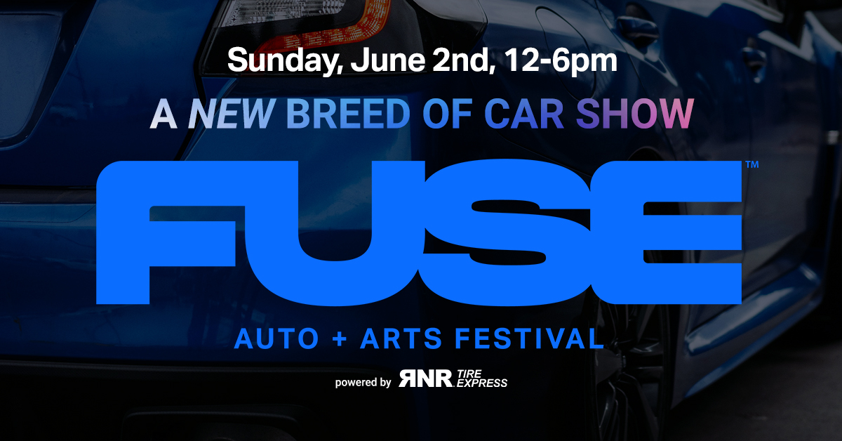 The FUSE Auto+Arts Festival visits @acwmc in ONE MONTH! 🔥 FUSE combines passions for art & car culture, featuring a massive car show, 12+ food trucks, live music, and 85+ artists specializing in paintings, sketches, tattoo, graffiti, AI, photography, and more. FREE ADMISSION!